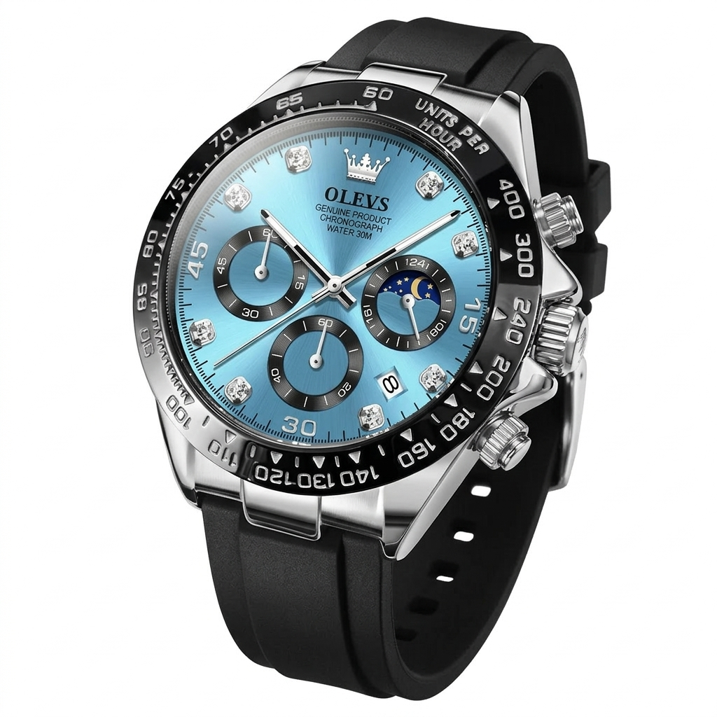 Gearly Moon Quartz Aqua