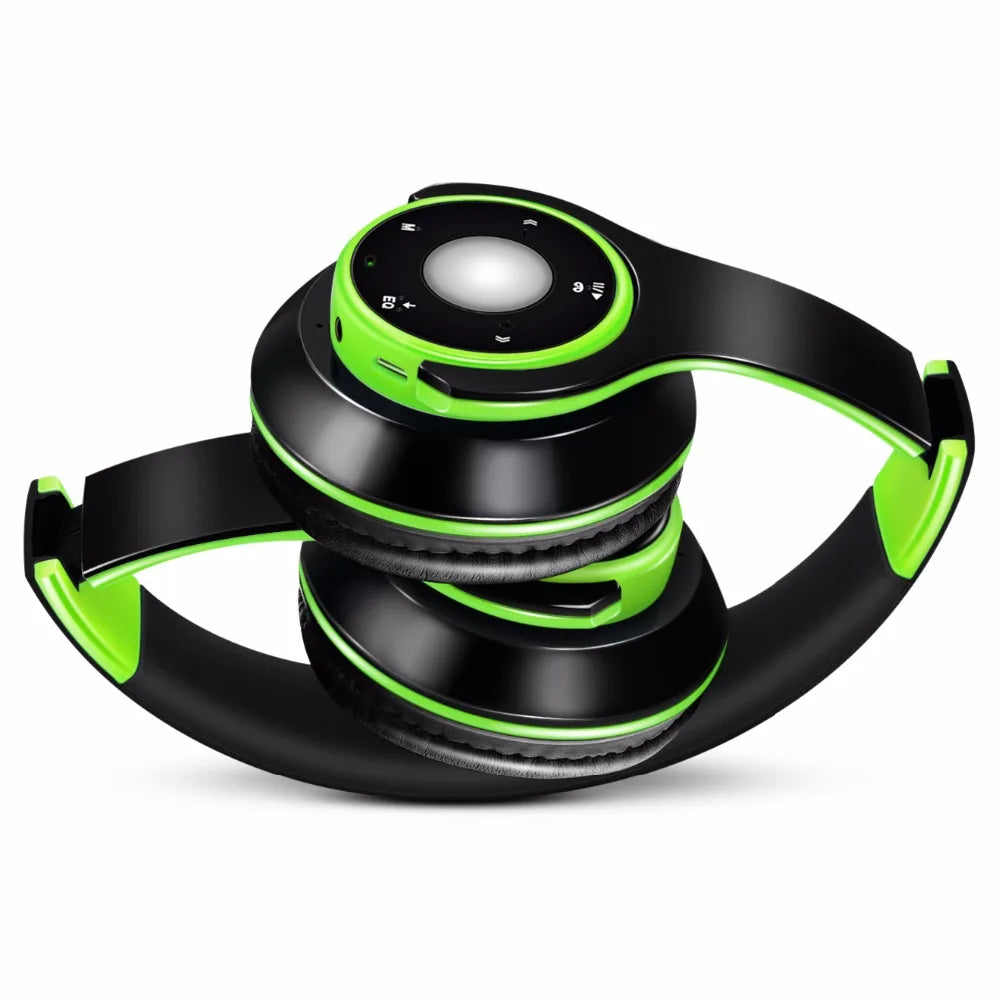Foldable Wireless Bluetooth Headphones Over-Ear Kids Adults