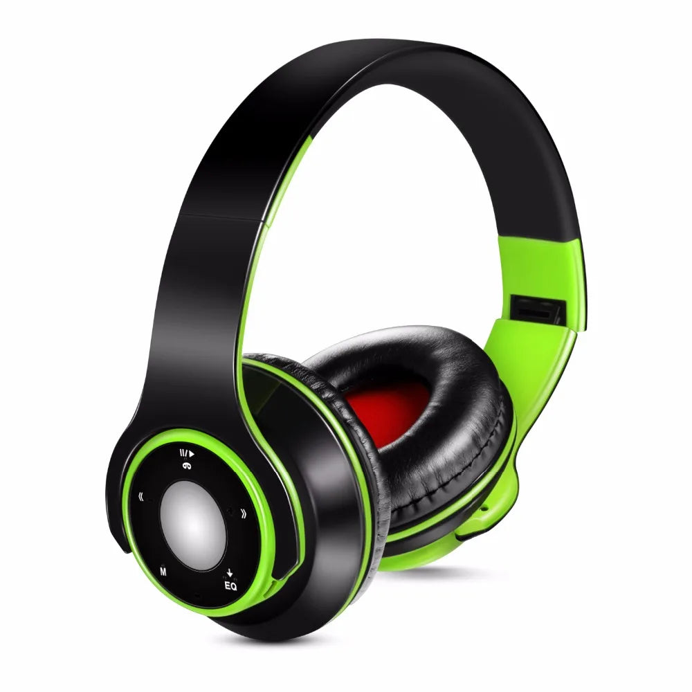 Foldable Wireless Bluetooth Headphones Over-Ear Kids Adults