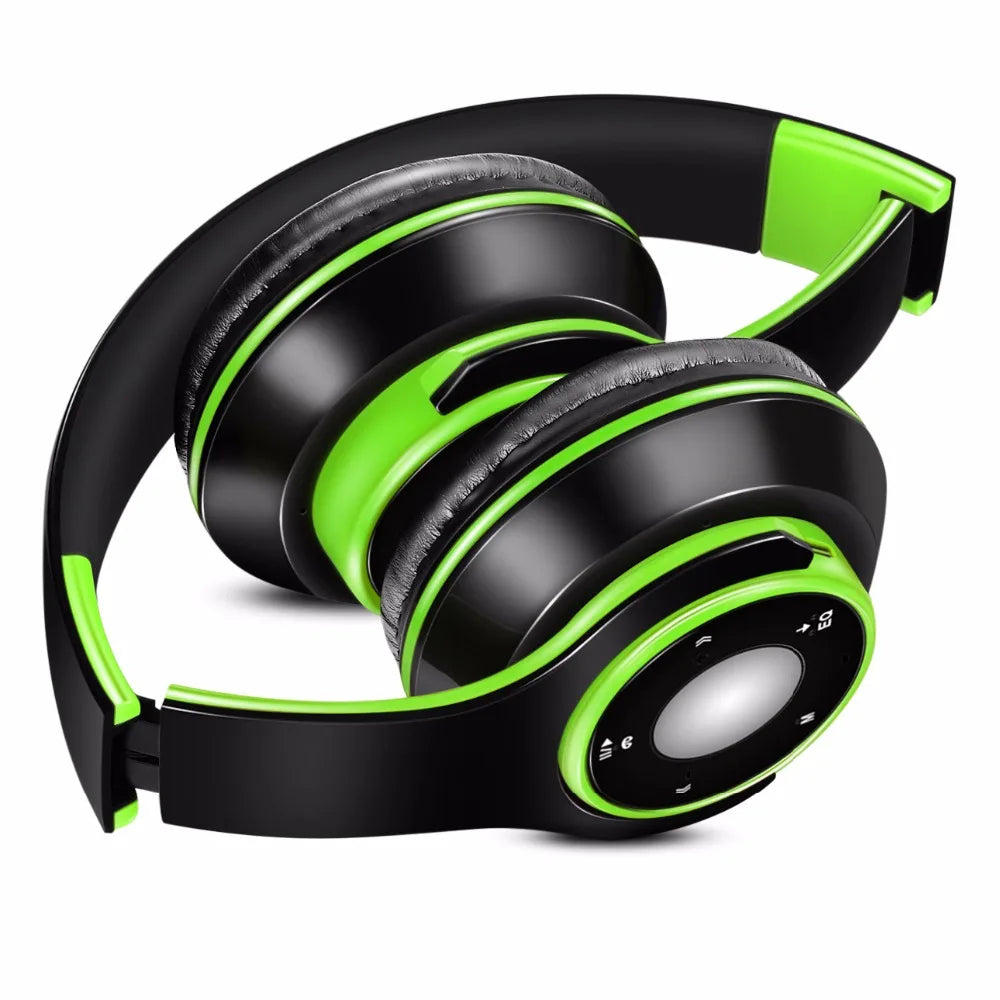 Foldable Wireless Bluetooth Headphones Over-Ear Kids Adults