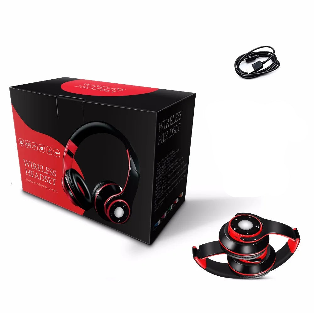 Foldable Wireless Bluetooth Headphones Over-Ear Kids Adults