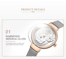 Gearly Steel Quartz Luxe