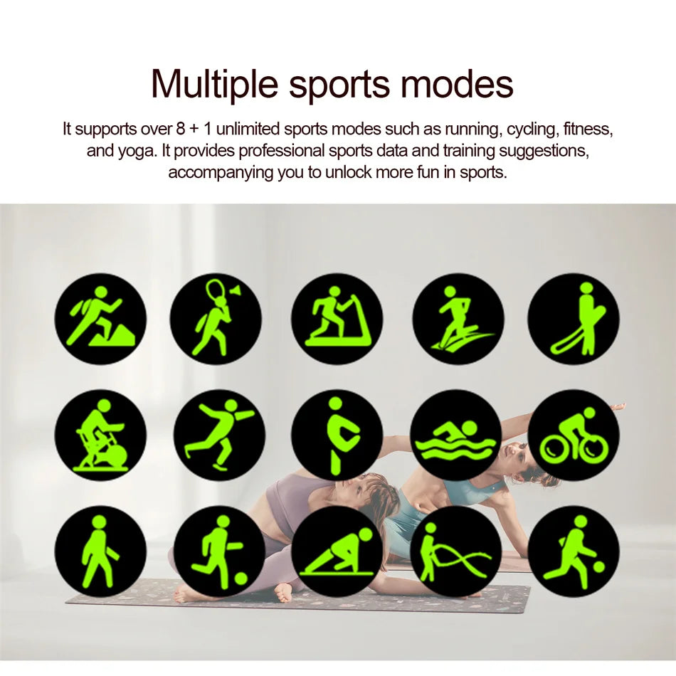 GPS Smartwatch AMOLED HeartRate Bluetooth IP68