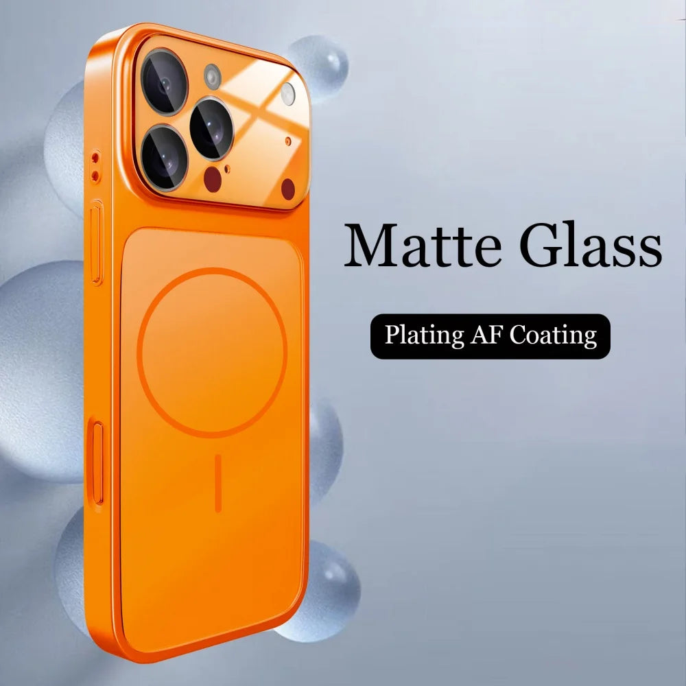 Nano matte glass case with strong MagSafe for iPhone