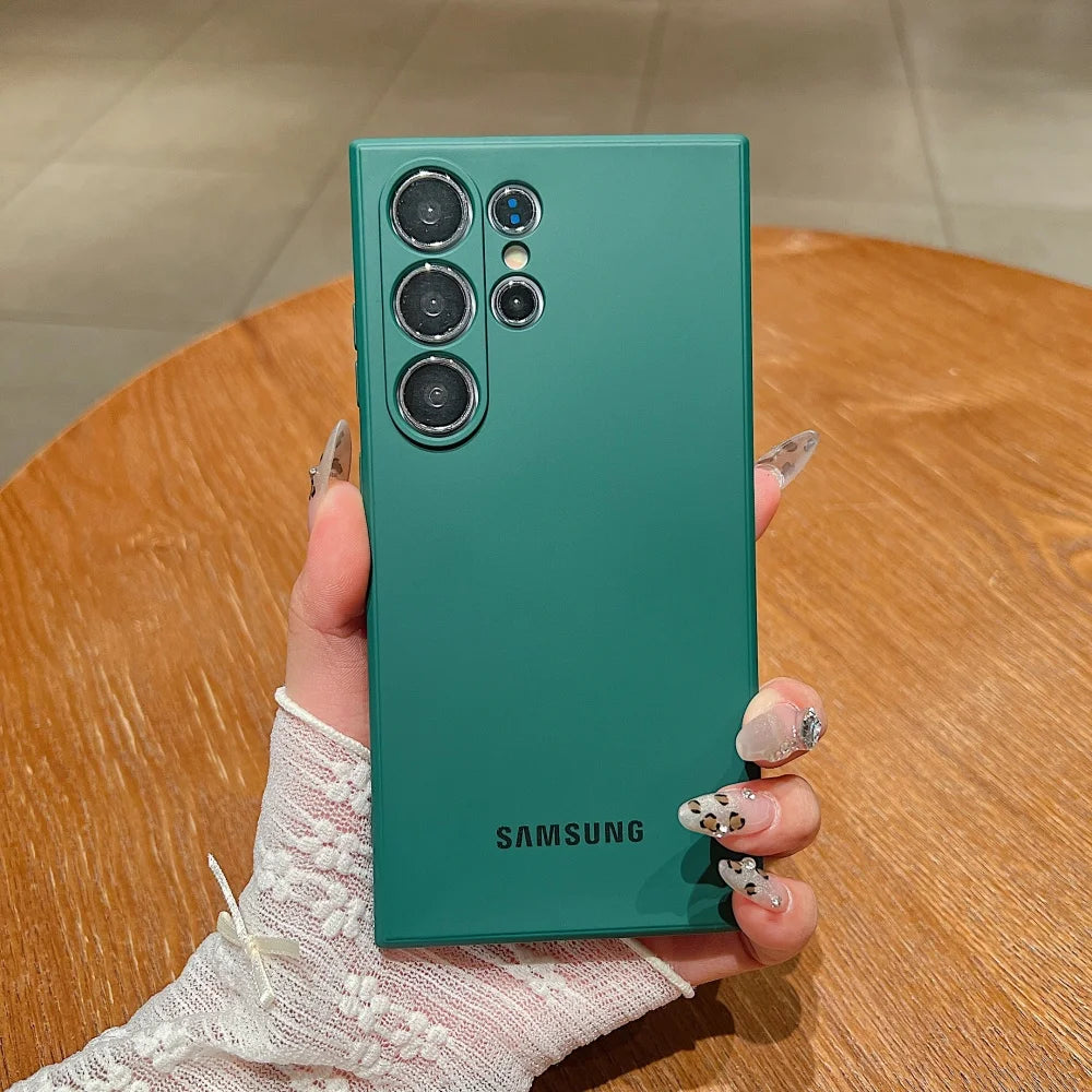 Premium liquid silicone case for Samsung Galaxy
