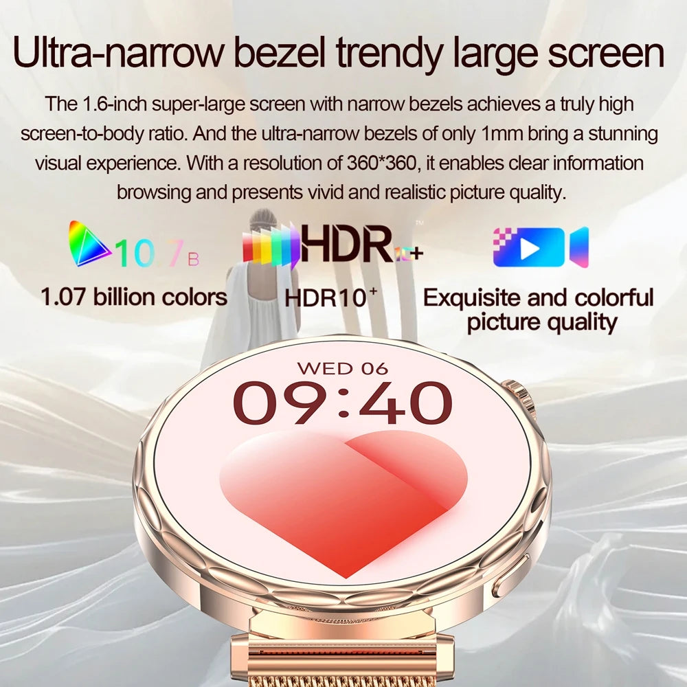 GPS Smartwatch AMOLED HeartRate Bluetooth IP68