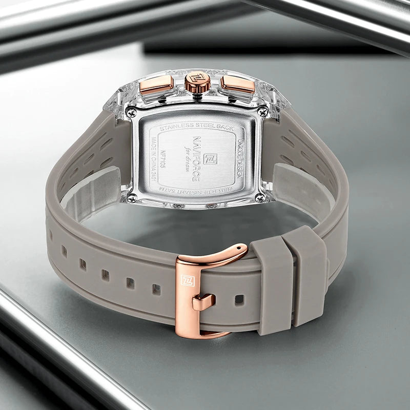 Gearly Quartz Sport Silicone