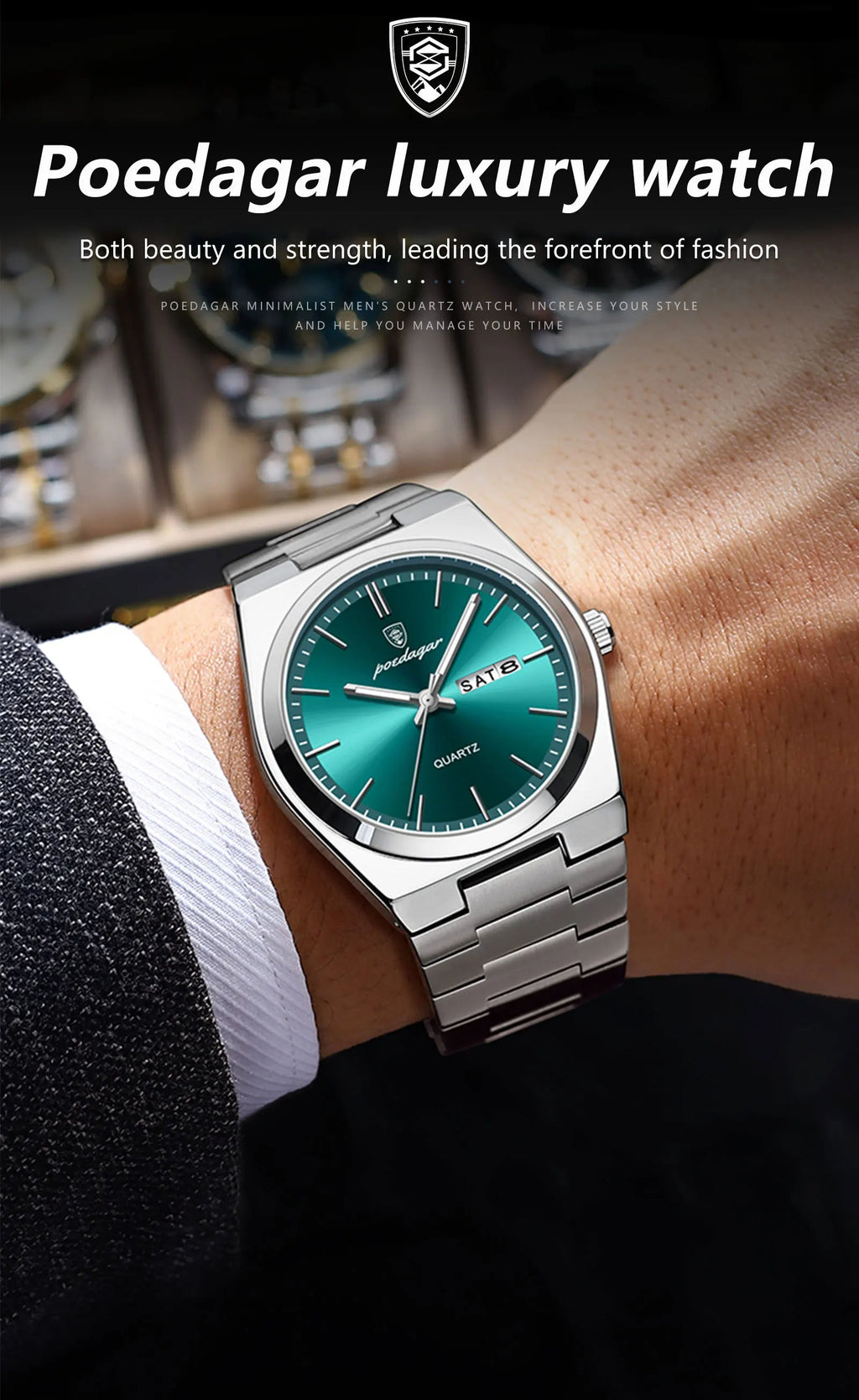 Gearly Luxury Steel Precision