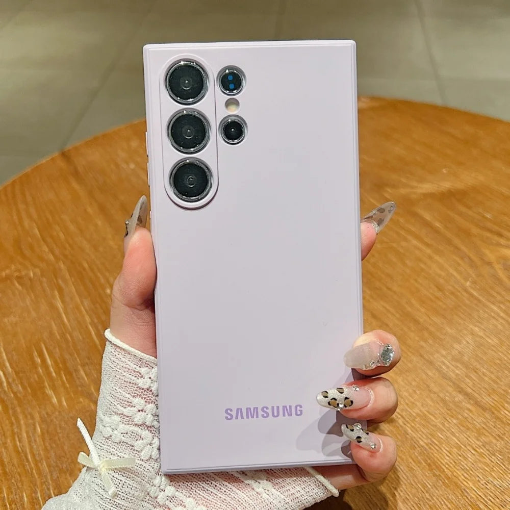 Premium liquid silicone case for Samsung Galaxy