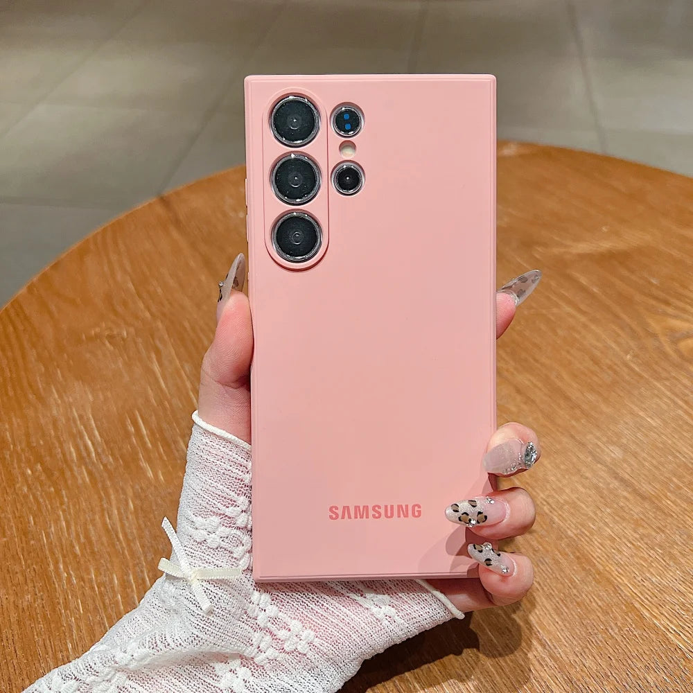 Premium liquid silicone case for Samsung Galaxy