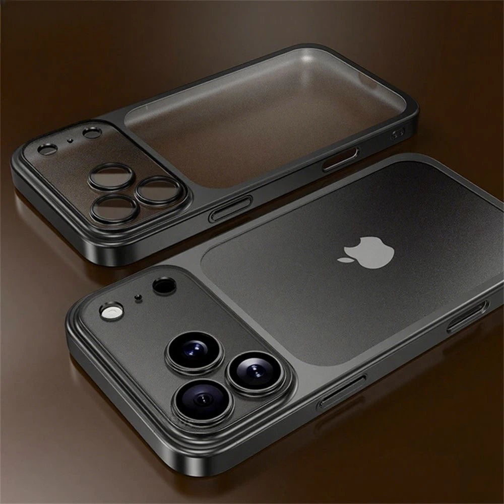 iPhone 17 Pro Max Clear Shockproof Matte Case