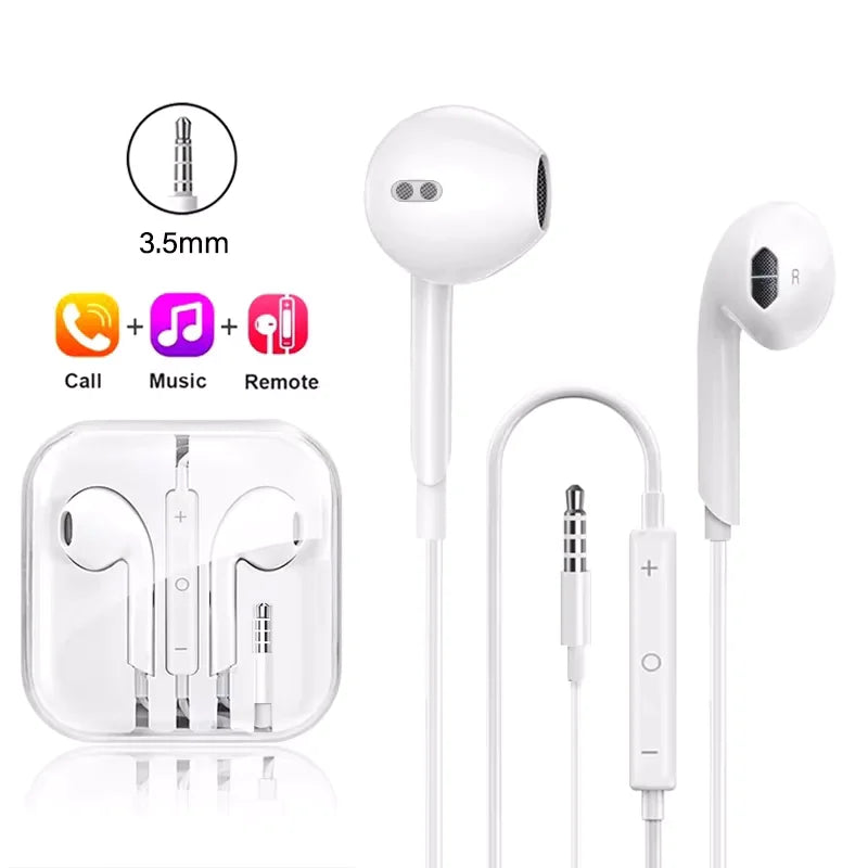 Type-C wired earbuds Samsung Xiaomi Huawei VIVO in-ear