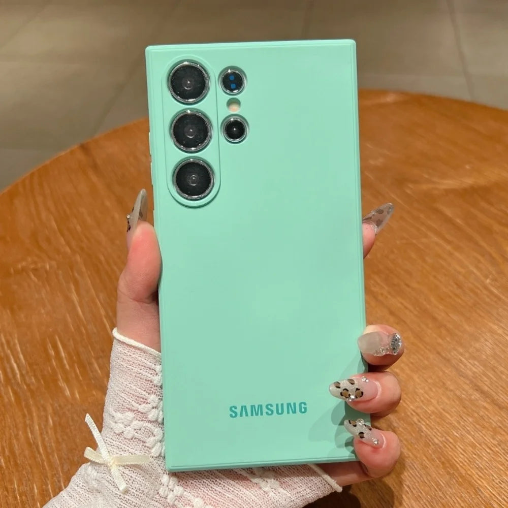 Premium liquid silicone case for Samsung Galaxy