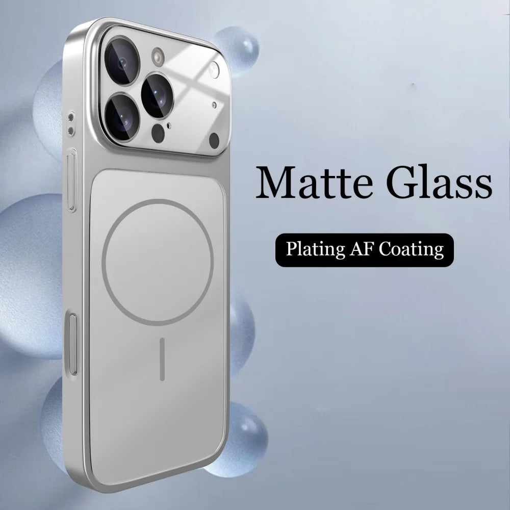 Nano matte glass case with strong MagSafe for iPhone