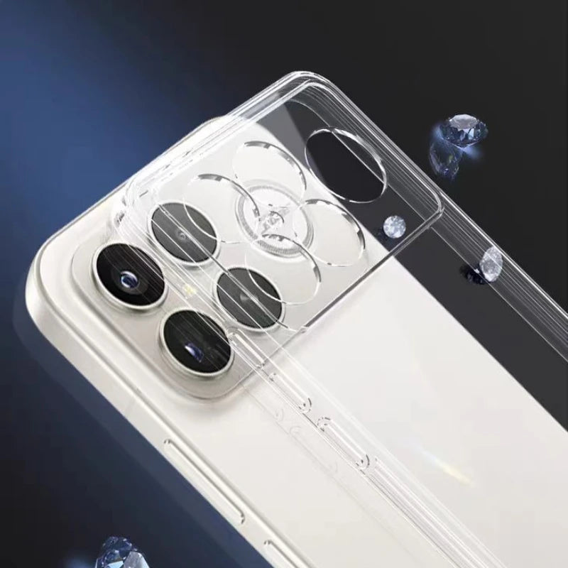 ultra thin clear tpu silicone phone case cover Redmi