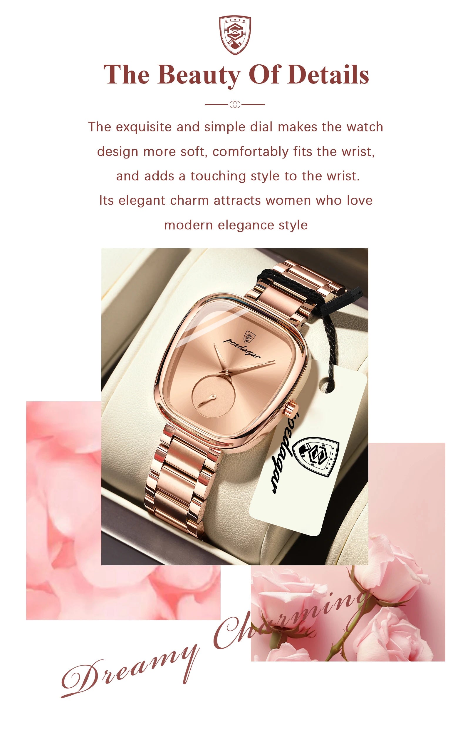 Gearly Luxus Aqua Quarz