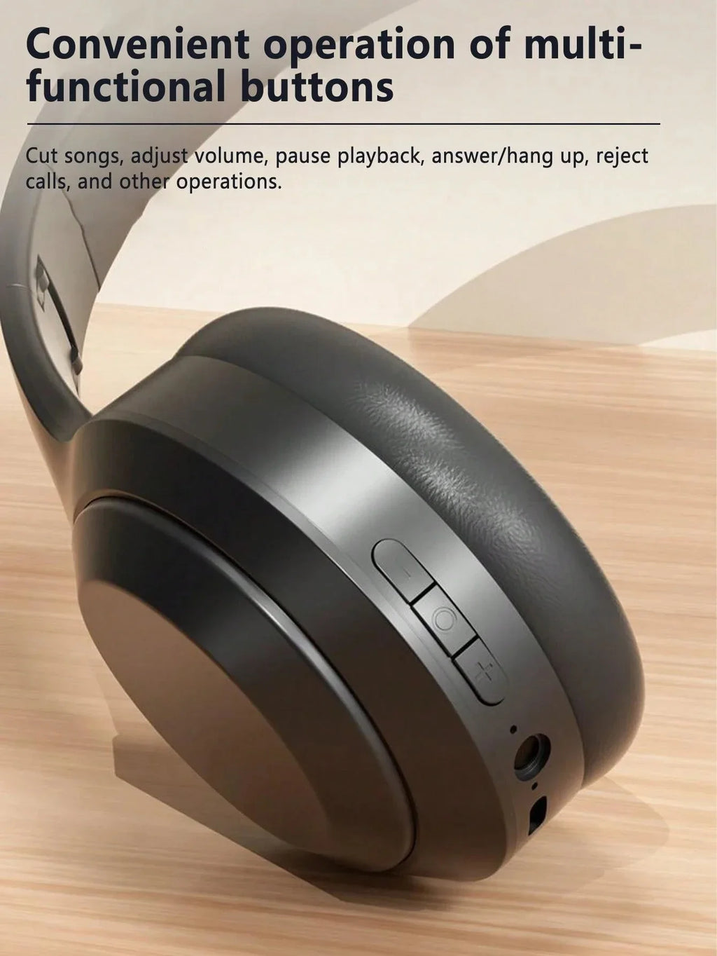 Bluetooth 5.3 wireless gaming headset, HiFi noise-cancelling microphone