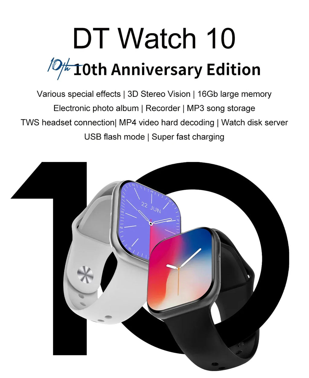 Gearly AMOLED Music Connect