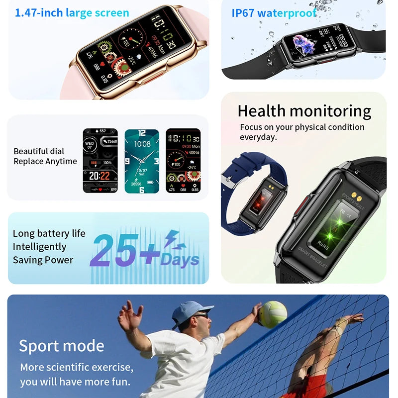 Smartwatch Heart Rate Waterproof