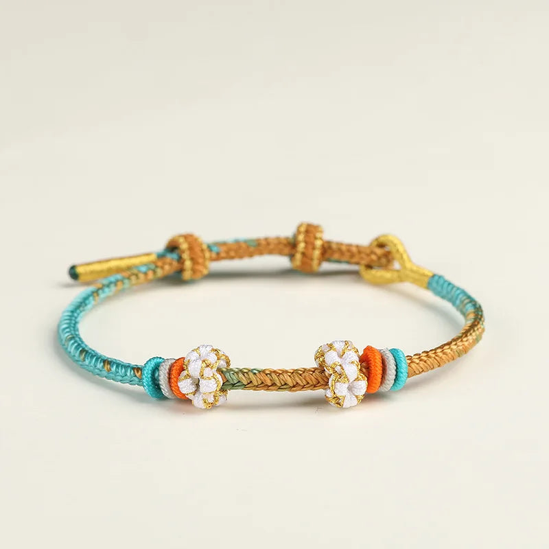 handmade bracelet adjustable unisex lucky charm success gift students