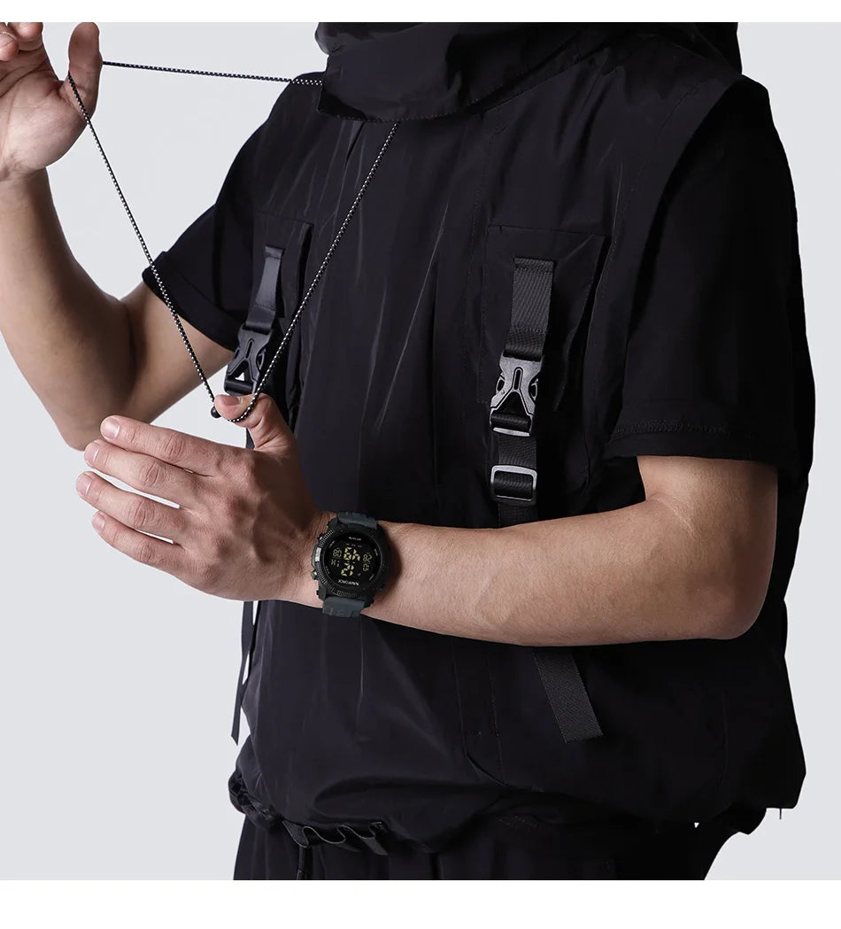 NAVIFORCE Sports Men's Digital Watch Waterproof Alarm