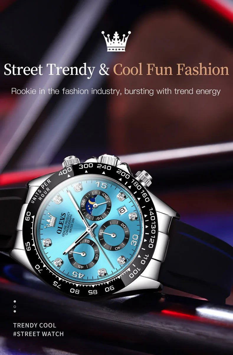 Gearly Moon Quartz Aqua