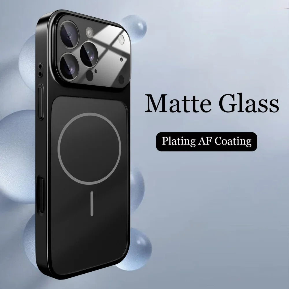 Nano matte glass case with strong MagSafe for iPhone
