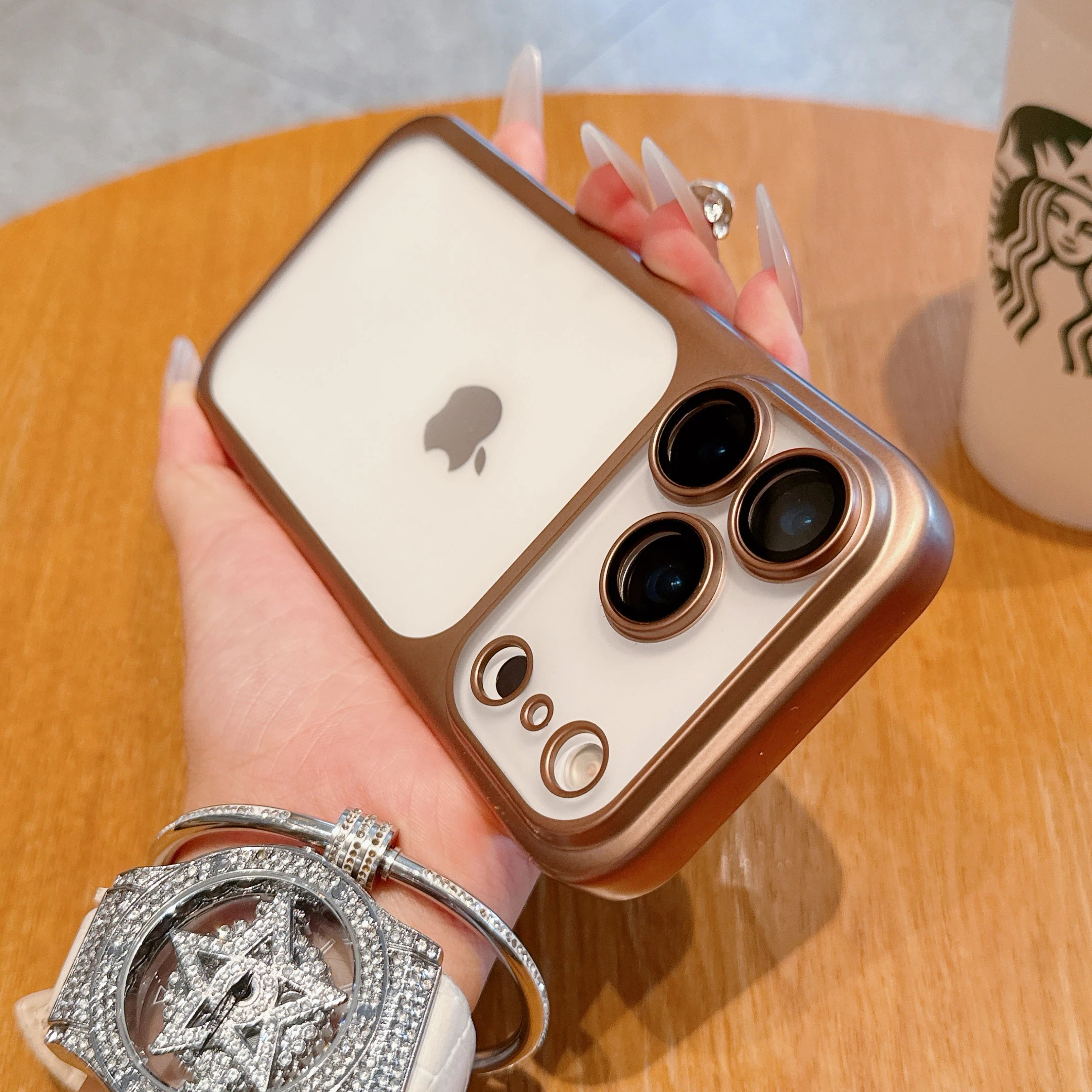 Transparent iPhone Case Clear Cover Anti-Fall Protection