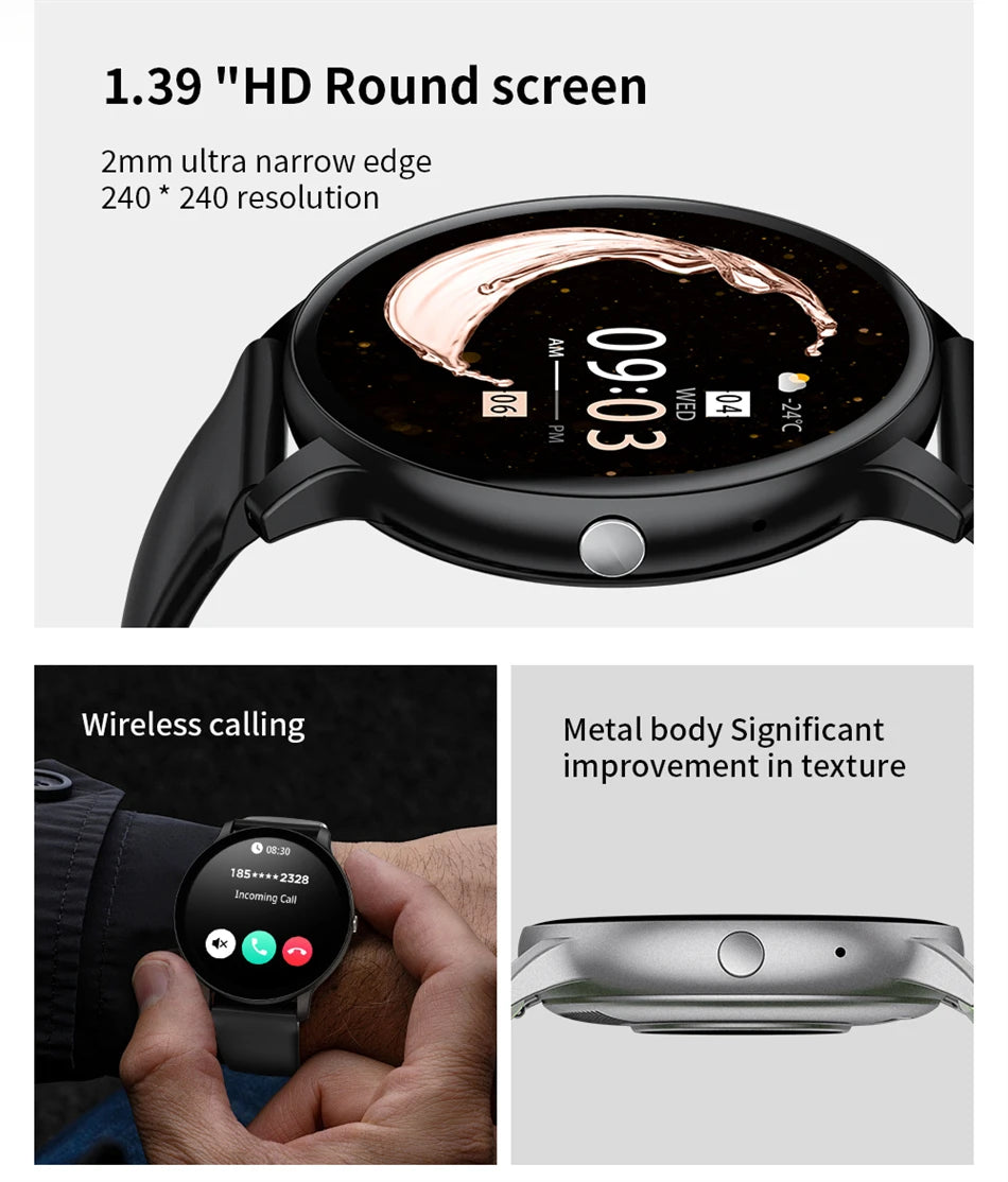 Smartwatch Fitness Bluetooth Health
