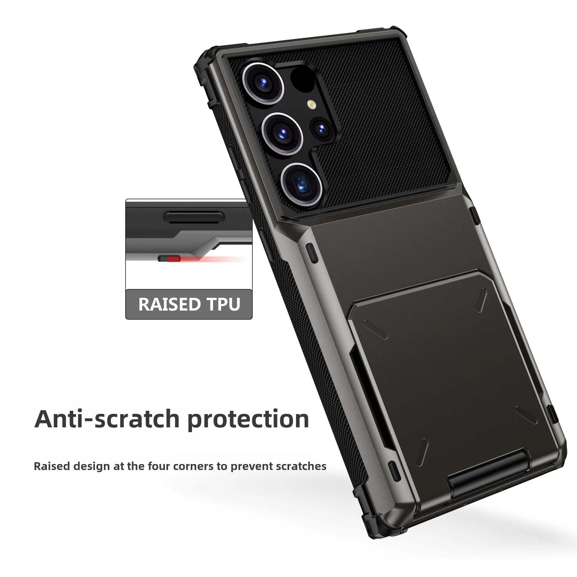 Samsung Galaxy wallet phone case card holder cover