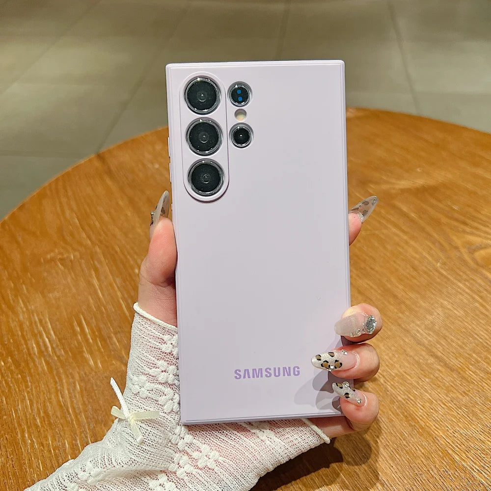 Premium liquid silicone case for Samsung Galaxy