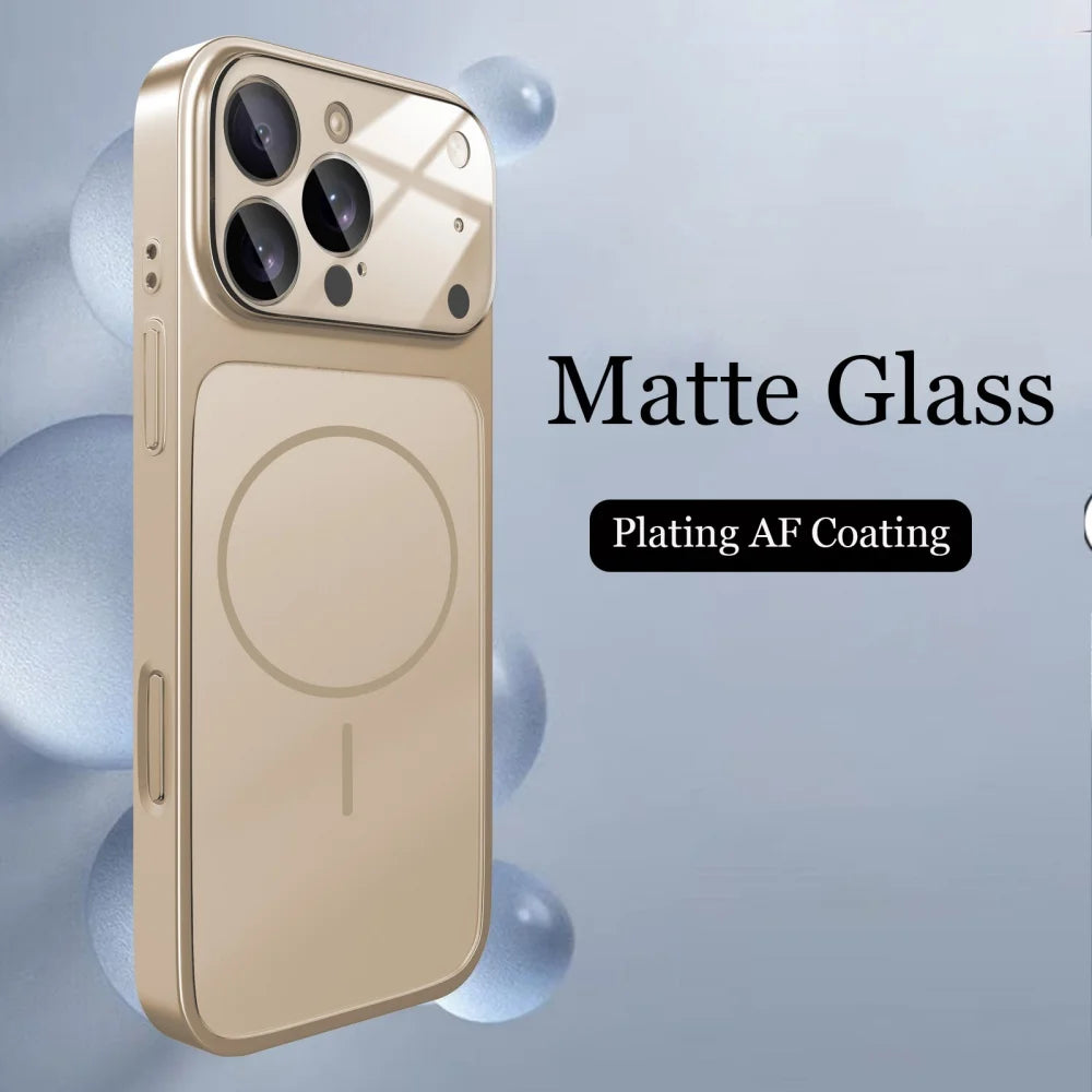 Nano matte glass case with strong MagSafe for iPhone