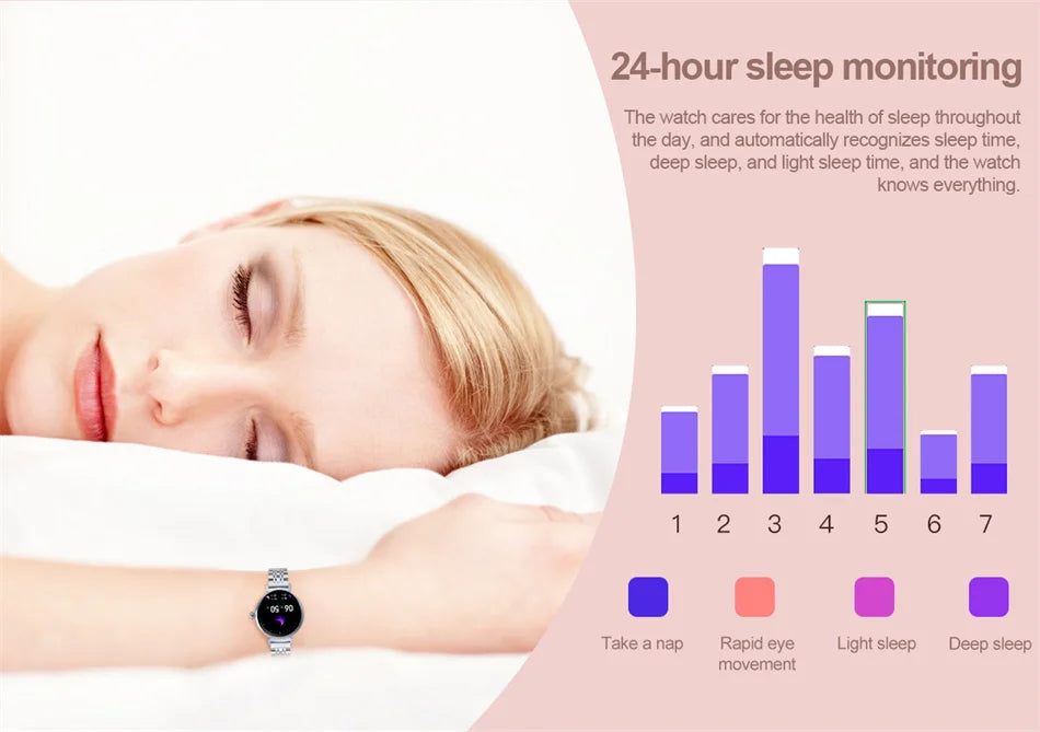 AMOLED Smartwatch Ladies Bluetooth