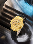 Gearly Skeleton Auto Leather