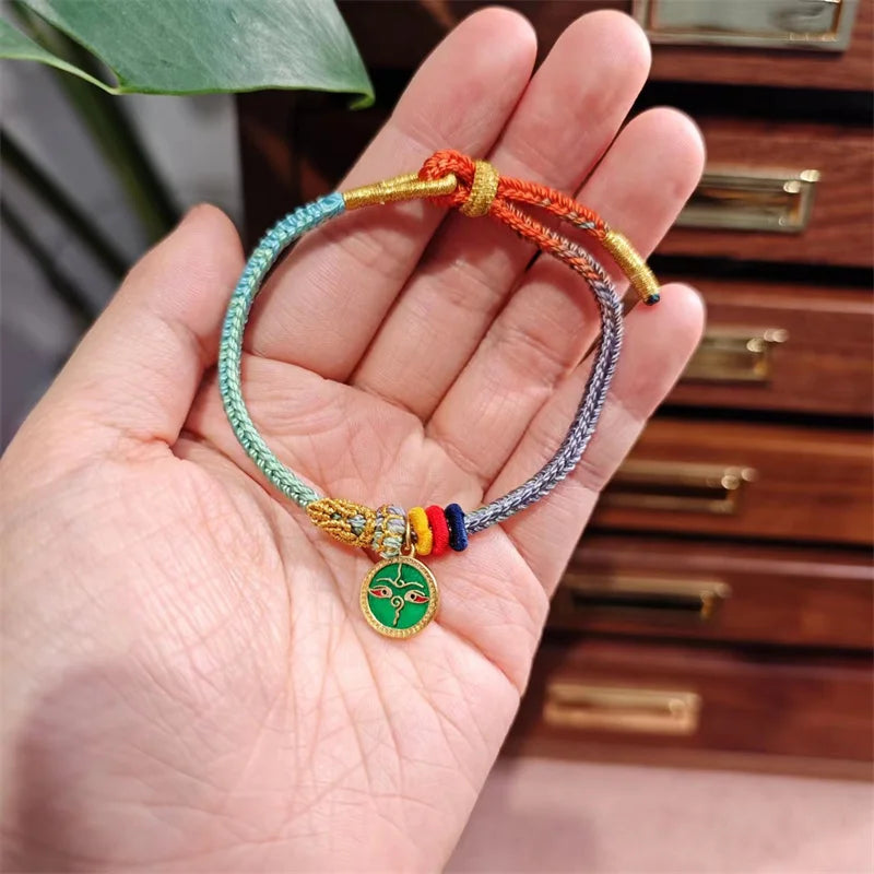 handmade bracelet adjustable unisex lucky charm success gift students