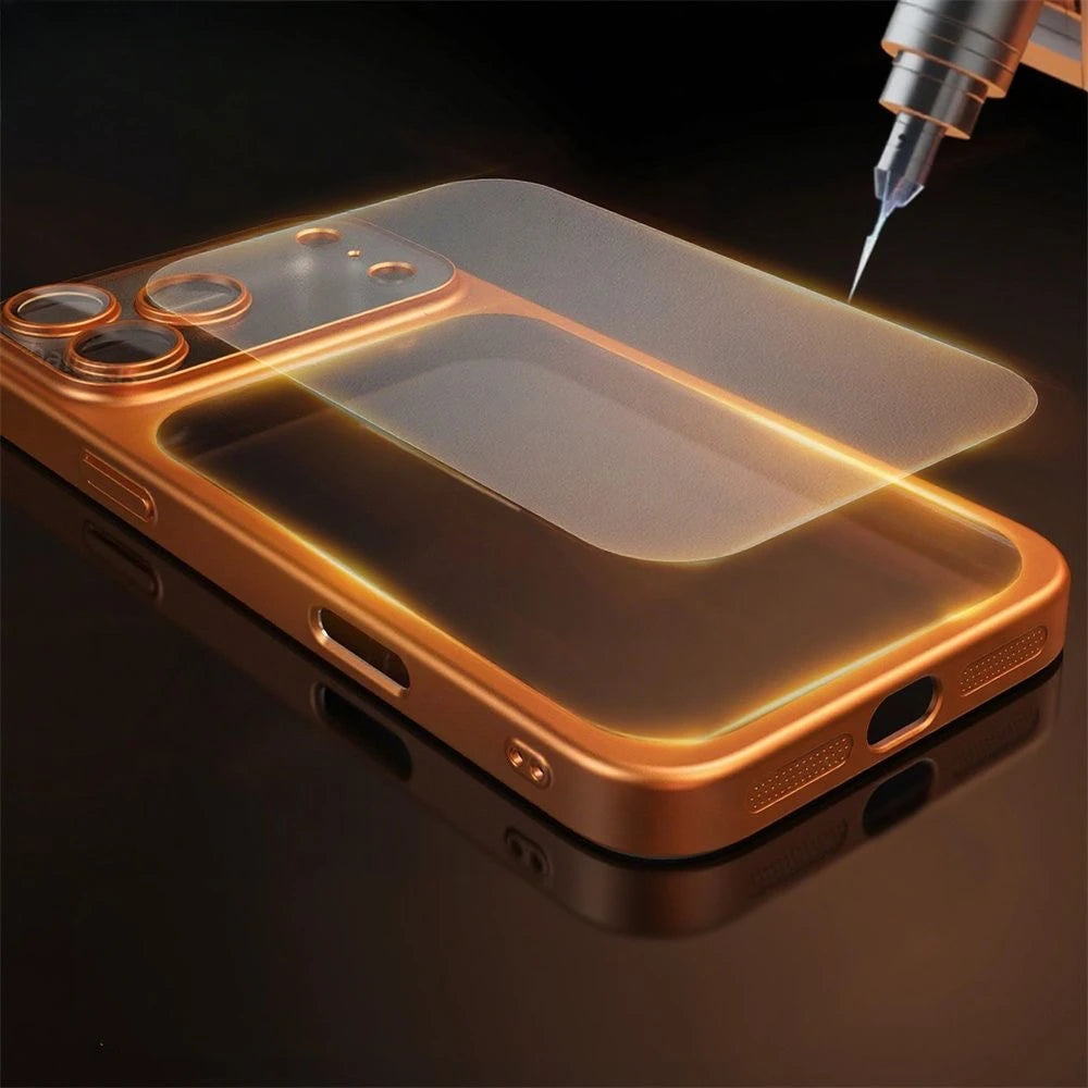 iPhone 17 Pro Max Clear Shockproof Matte Case