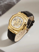Gearly Skeleton Auto Leather