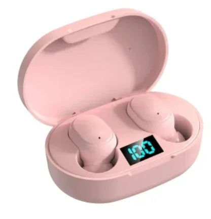 E6S TWS Bluetooth Earphones, wireless noise-canceling headset for Xiaomi Samsung