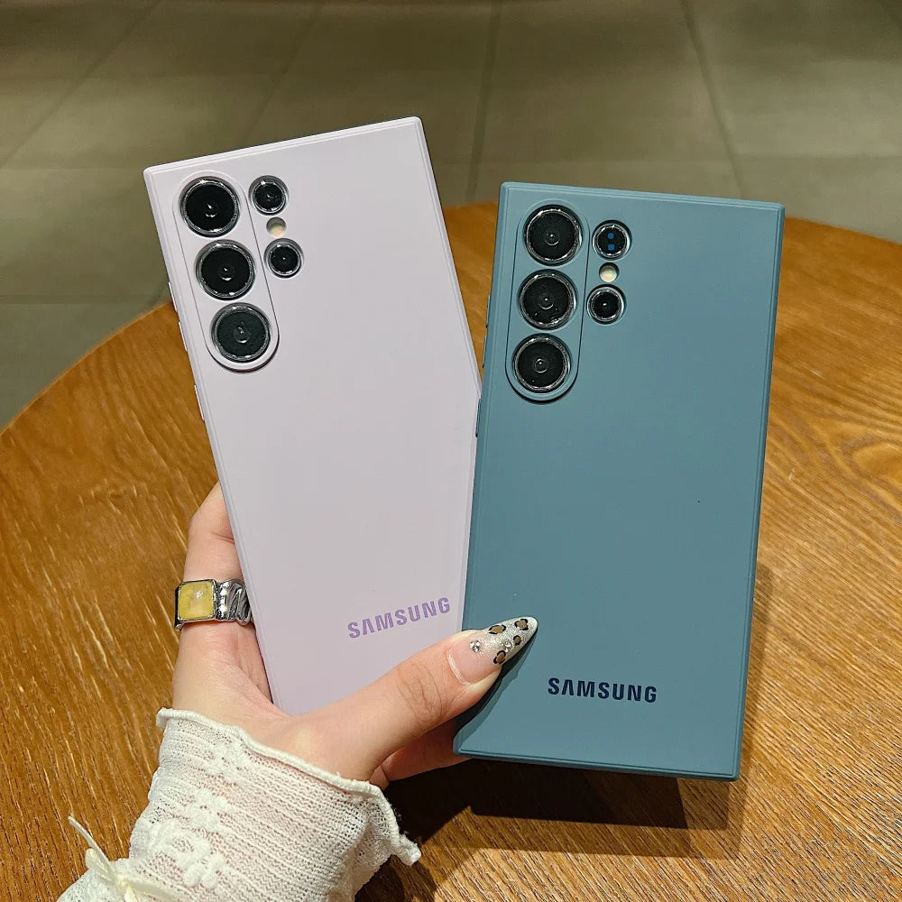 Premium liquid silicone case for Samsung Galaxy