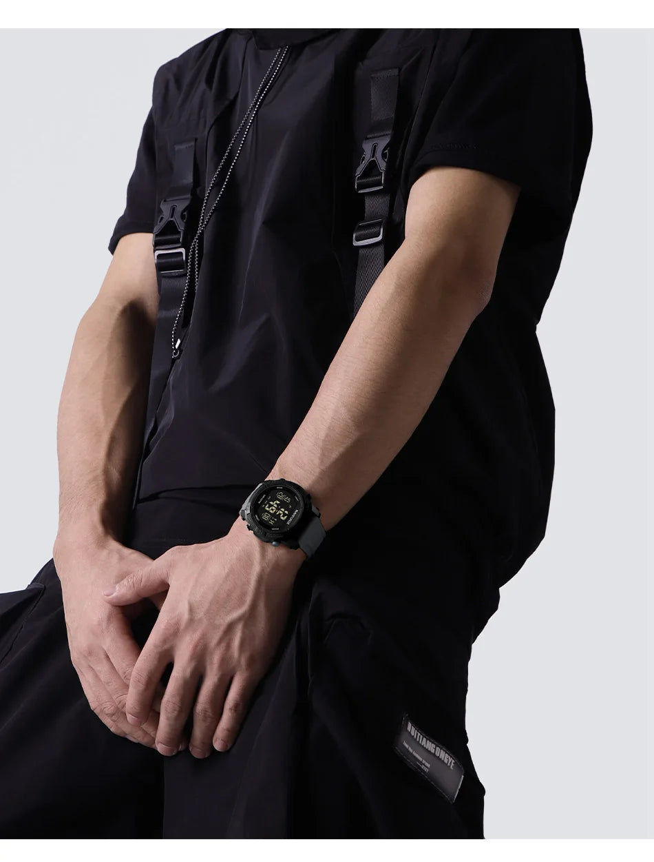 NAVIFORCE Sports Men's Digital Watch Waterproof Alarm