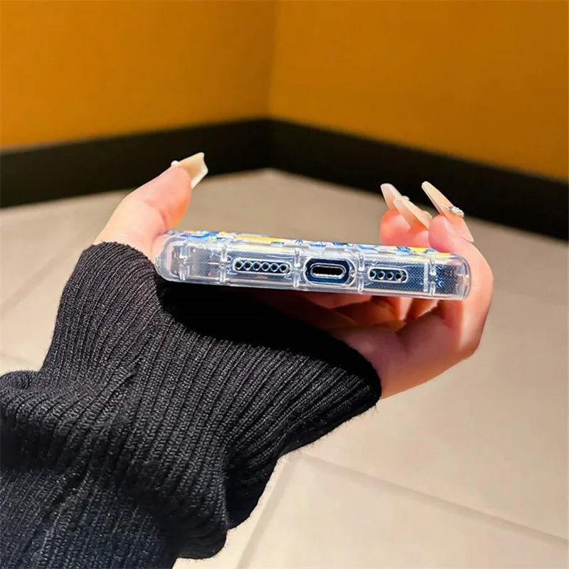 Summer Lemon Fruit TPU Shockproof iPhone Case