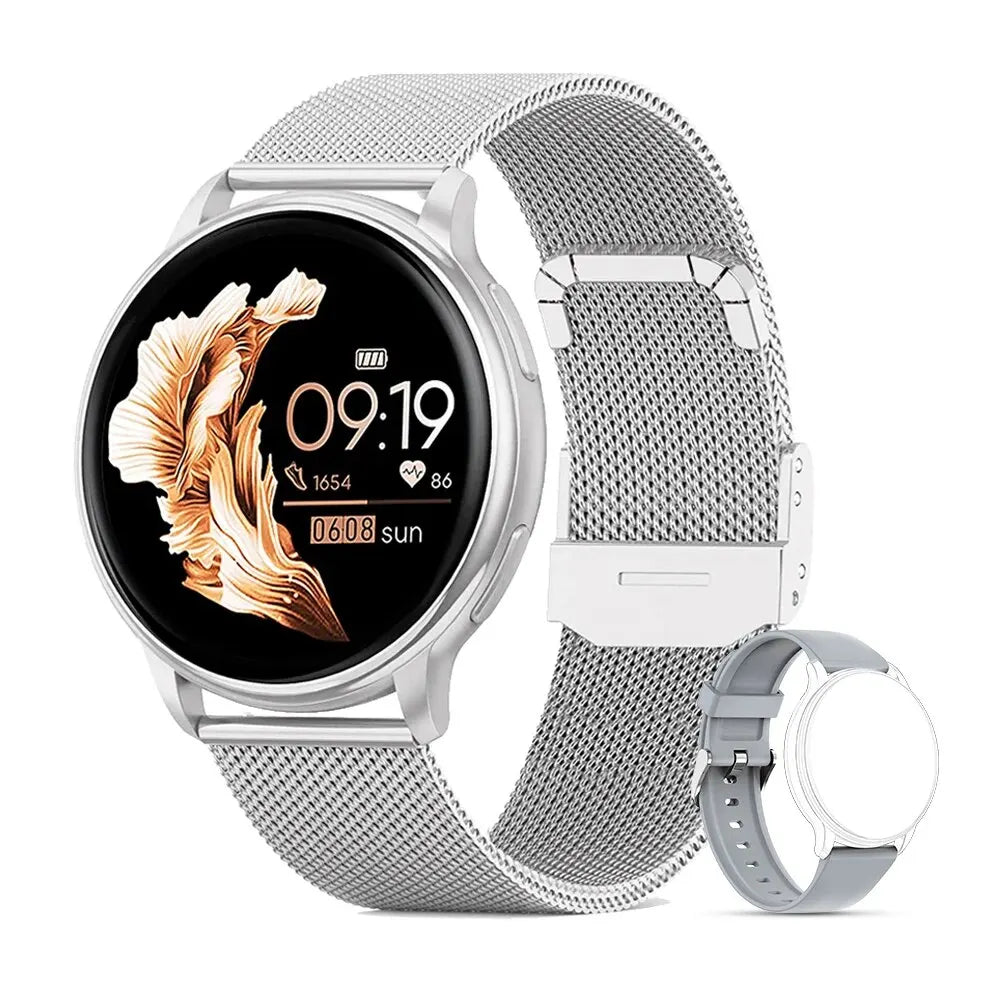 women smartwatch bluetooth fitness health sport android ios