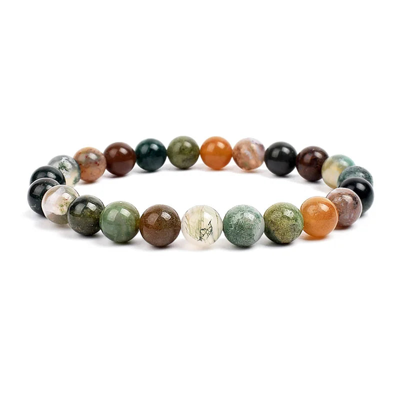 Natural Stone Beads Amethyst Quartz Aquamarine Jade Agate