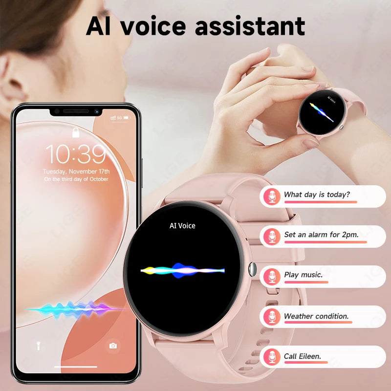 Smartwatch Fitness Bluetooth Health