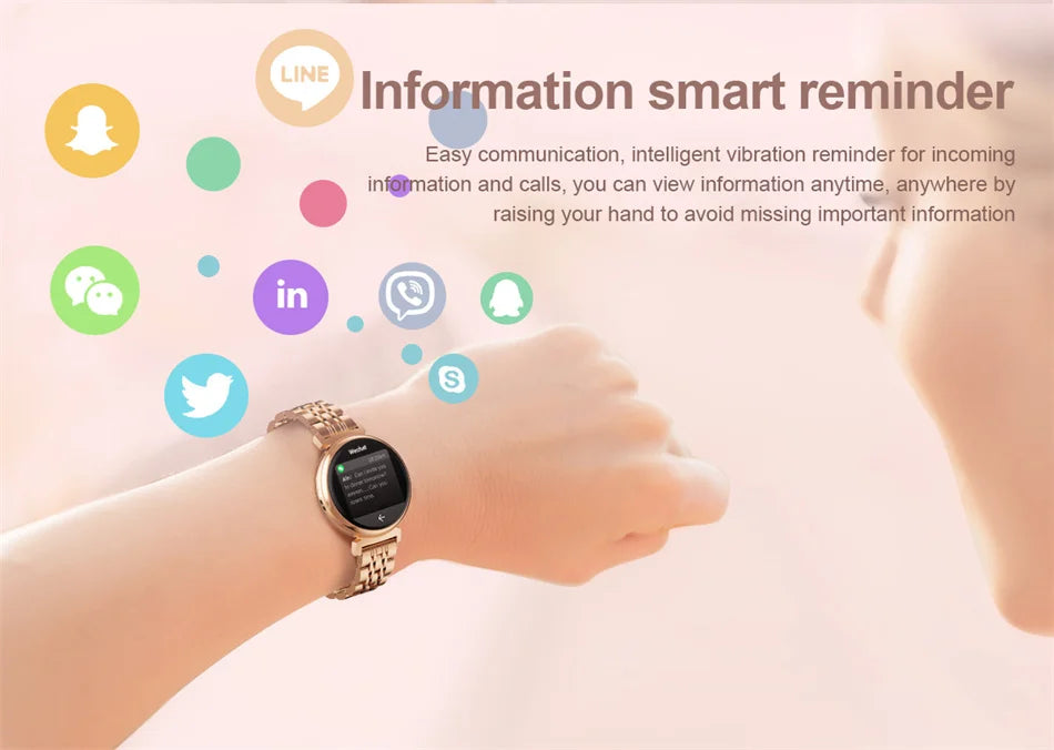 AMOLED Smartwatch Ladies Bluetooth