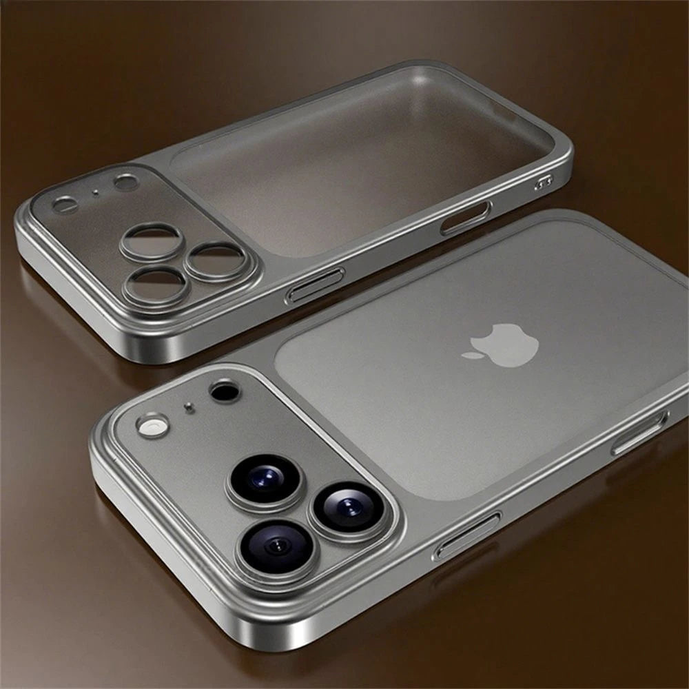 iPhone 17 Pro Max Clear Shockproof Matte Case