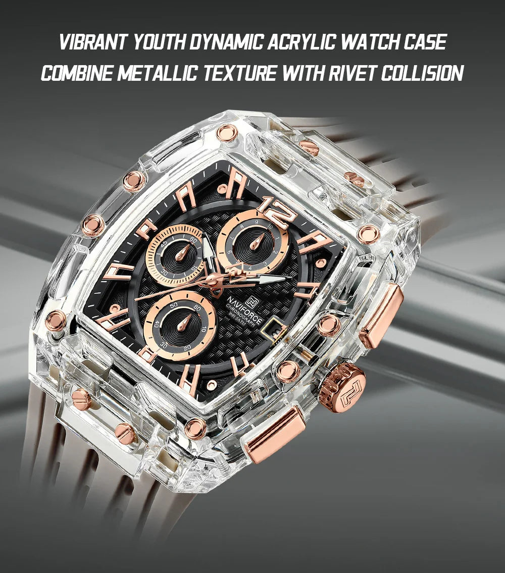 Gearly Quartz Sport Silicone