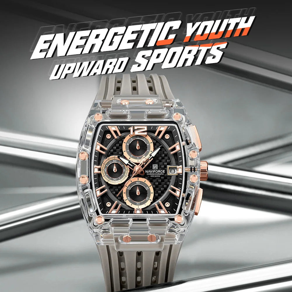 Gearly Quartz Sport Silicone