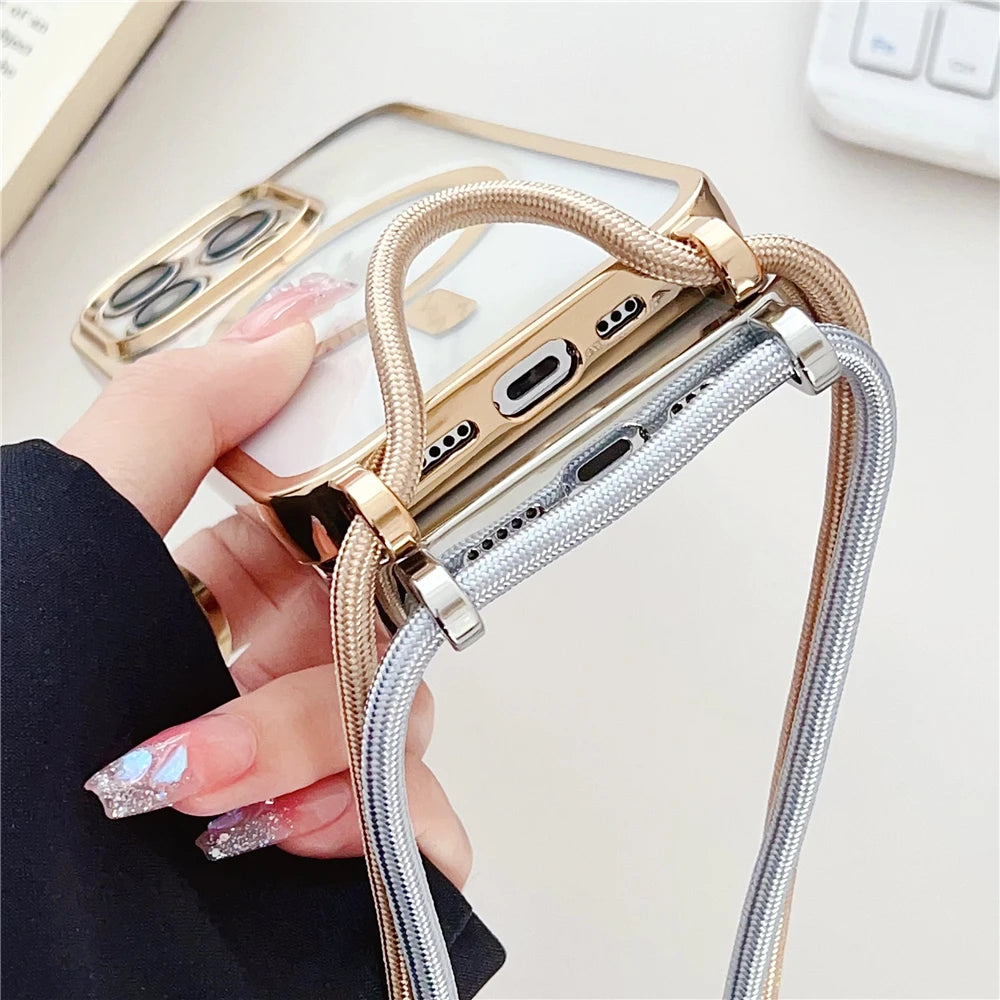 Luxury Magnetic Necklace Phone Case iPhone Magsafe