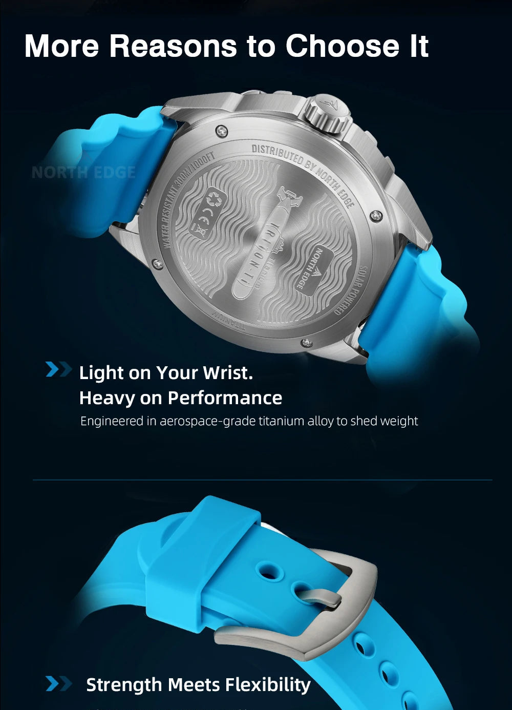 Gearly Titanium Solar Diver